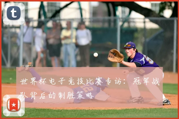 世界杯电子竞技比赛专访:冠军战队背后的制胜策略